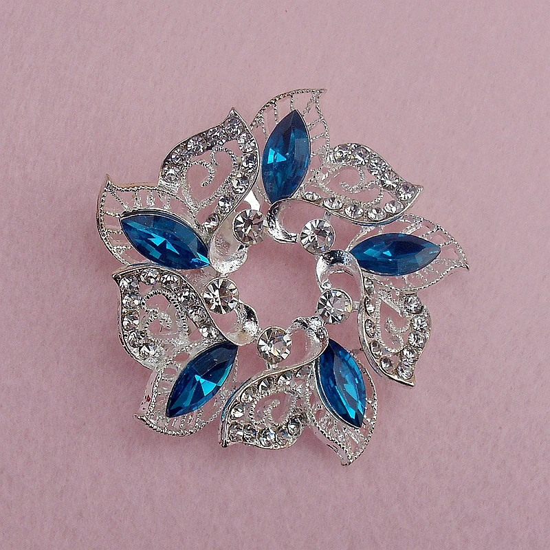 sparkly brooch