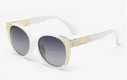 Knotolus модные аксессуары Негабаритных кошачий глаз солнцезащитные очки пластиковые Classic Рамка поляризованные Женская мода линзы очков