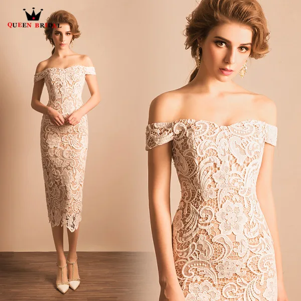 Mermaid Tea LengthCap Sleeve Short Sexy Evening Dresses 2018 New Prom Party Dress Evening Gowns Robe De Soiree MS04M Mermaid Tea LengthCap Sleeve Short Sexy Evening Dresses 2018 New Prom Party Dress Evening Gowns Robe De Soiree MS04M