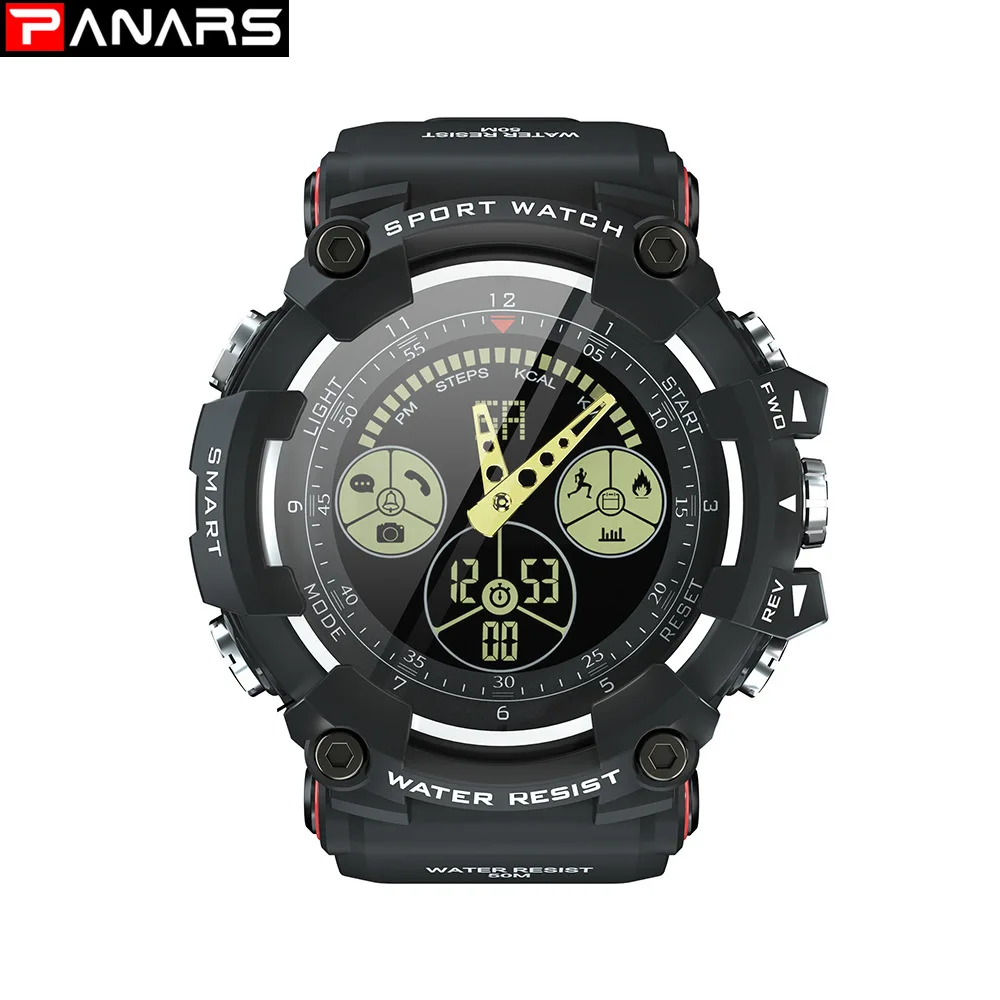 

Panars Wrist Watch Photograph Bluetooth Energy Record Social Contact Remind Plan Step Intelligence Man Electronic Watch