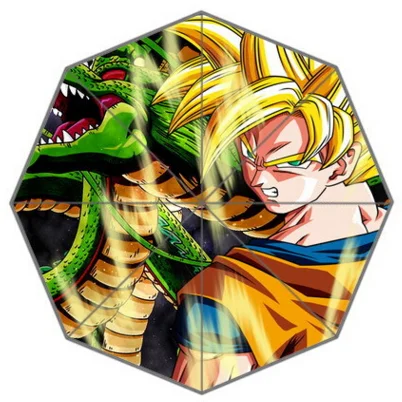 Модный дизайн зонтик на заказ Dragon Ball Z складной зонт для мужчин и женщин