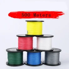 

500 Meters Braided 6 colors Shark Line Braided PE Fishing Line