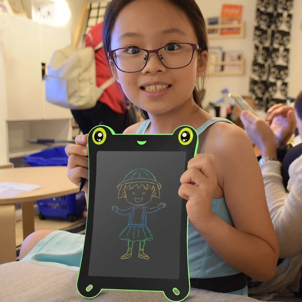 Günstig NEWYES Digital Graphic Tablet 8,5 zoll LCD Zeichnung Bord Elektronische Schreiben Tablet Pad Kunst Bunte Display Kinder Geschenk Mit Stift