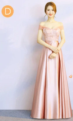 Китайское кружевное винтажное женское вечернее платье с высокой горловиной, китайское традиционное сексуальное платье, женское длинное атласное вечернее платье H4184 - Цвет: D