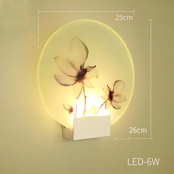 

Wall Lamp for Bedside Bedroom Stair Corridor Porch Nordic Home LED Lighting