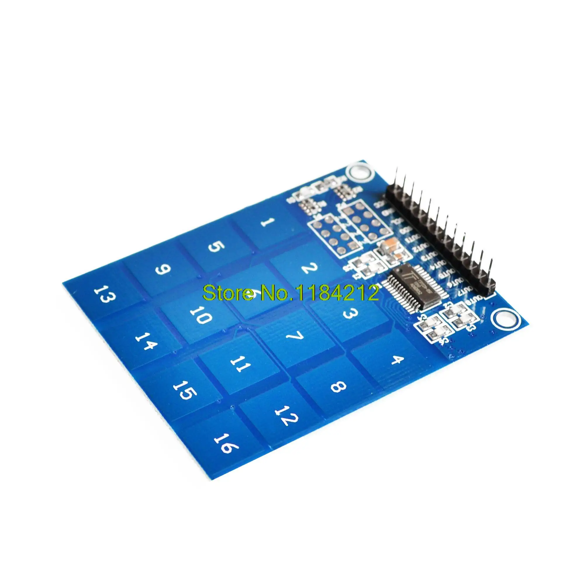

TTP229 16-way 16 Channel capacitive touch switch digital touch sensor module