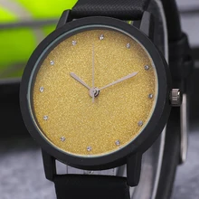 New Fashion Women Watch MILER Top Brand Leather Quartz Watches Luxury Scrub Dial Diamond Dress Watch relogio Reloj mujer Hours