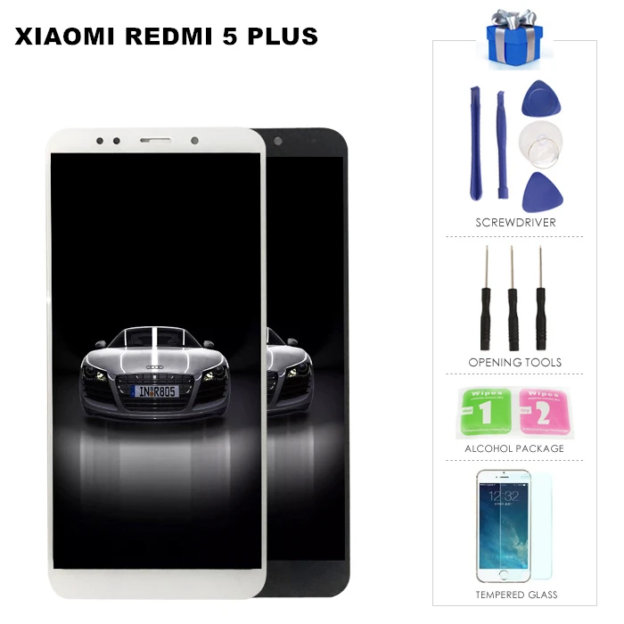 

For Xiaomi REDMI 5 PLUS lcd Display For Display Screen Digitizer Assembly Screen Display Free Shipping