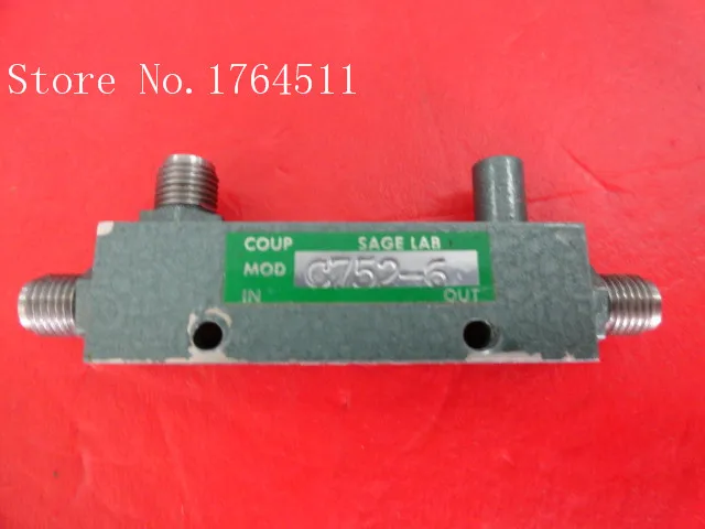 

[BELLA] SAGE LABORATORIES C752-6 1-2GHz 6dB supply coupler SMA