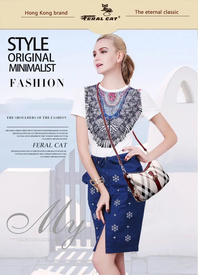 FERAL CAT Women Handbags Luxury Designer 2018 Woman Shoulder Bags Casual Crossbody Bag41