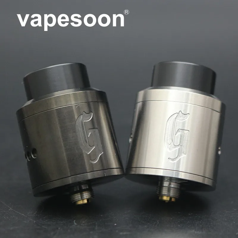 

New Airflow controllable Electronic Cigarette Atomizer Tank GOON 25 RDA Atomizer Rebuildable Dripping Atomizer RDA with BF PIN