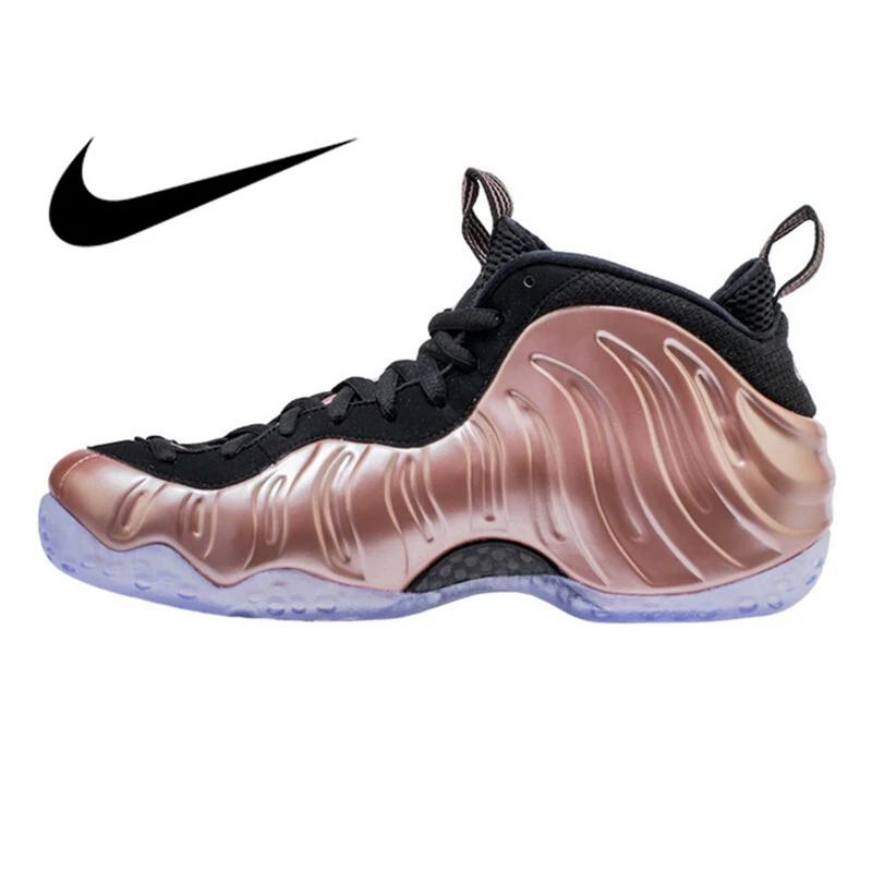Оригинальный Nike Оригинальные кроссовки Air Foamposite один для мужчин's баскетбольные кеды High Cut удобные непромокаемые прочные спортивные