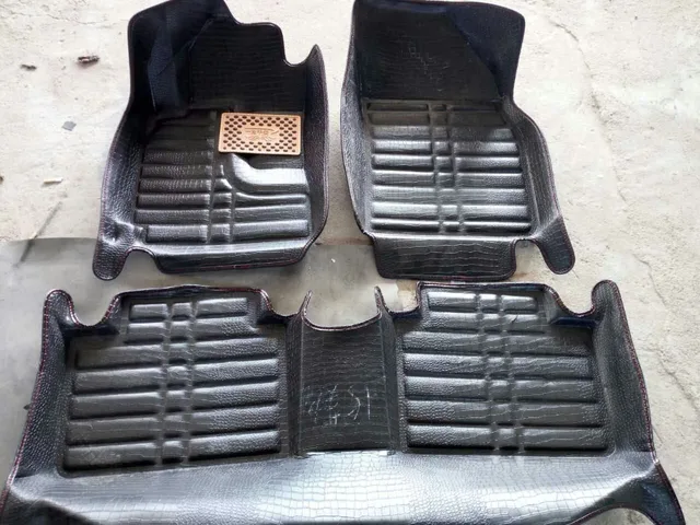 3d Crocodile Pattern Car Floor Mats Front Rear For Honda Civic