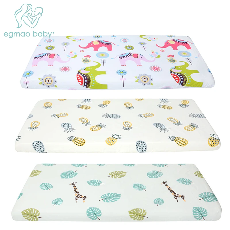 100% Cotton Lovely Pattern Newborn Bebe Bed Crib Sheet Mattress Cover Protector for Baby Woven Paddy Fitted Sheets(130*70 CM) 100% Cotton Lovely Pattern Newborn Bebe Bed Crib Sheet Mattress Cover Protector for Baby Woven Paddy Fitted Sheets(130*70 CM)