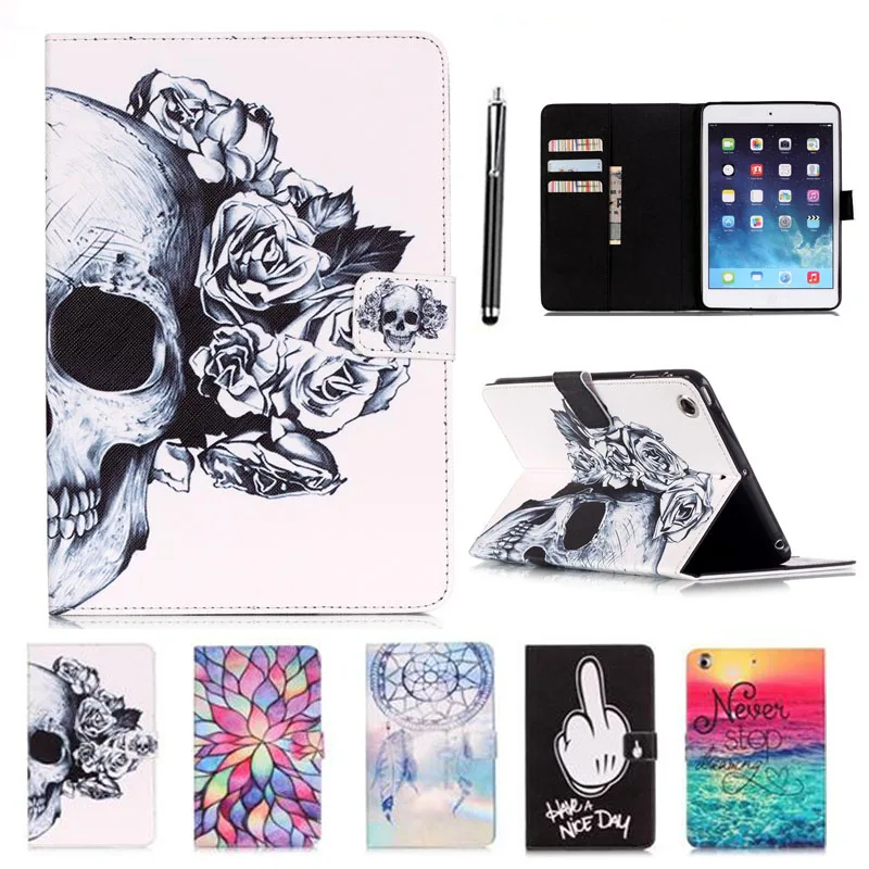 

XSKEM PU Leather Tablet Case For Samsung Galaxy Tab S4 10.5 T830 / T835 Premium Magnetic Cover Shockproof Print Protective Stand