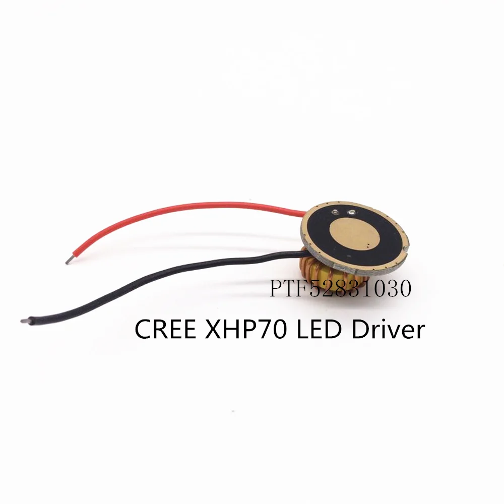 Cree XLamp XHP70 6 в 1 модели 5 модель светодиодный драйвер 26 мм DC6V-15V Вход 4500mA Выход для XHP70 светодиодный светильник