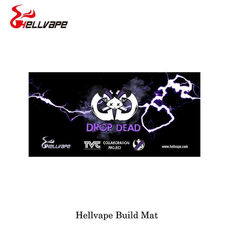 

Hellvape Build Mat PC Gaming Style Mouse Mat Desk Cover RDA DIY for beginner/advanced builder VS Coil master Build E-Cigarettes