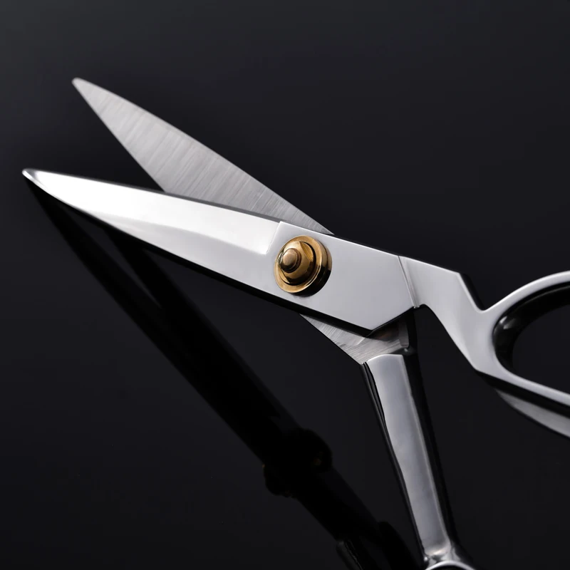 FENGZHU  10 inch stainless steel professional tailor scissors leather scissors Sewing Scissors Sewing shears. very  sharp