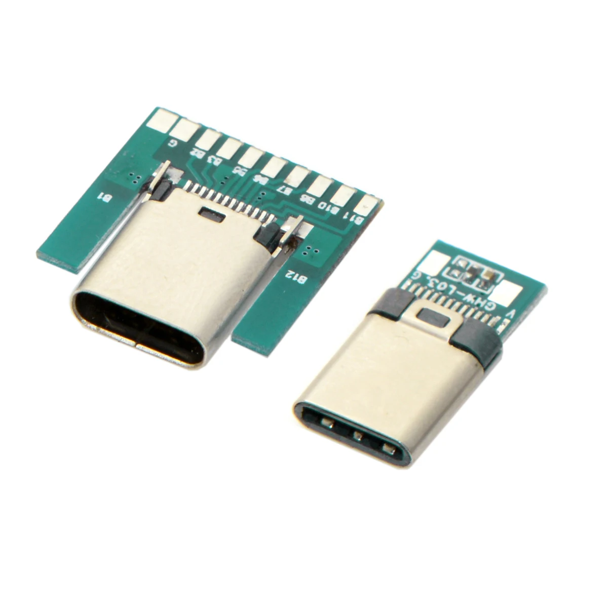 CY DIY 24pin USB 3 1 Тип C штекер и гнездо разъем SMT с ПК плата комплект|socket 754 cpu cooler|socket