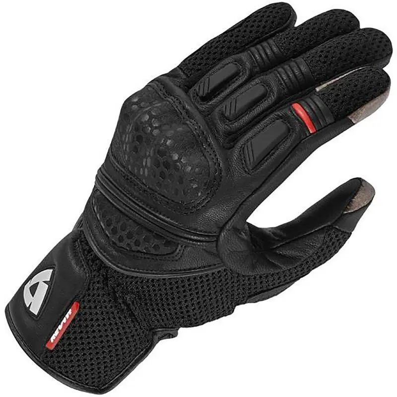 

2018 New Breathable Netherlands REV'IT! Dirt 2 Motorcycle Gloves REVIT Leather Touch screen Motorbike Glove Black size S M L XL