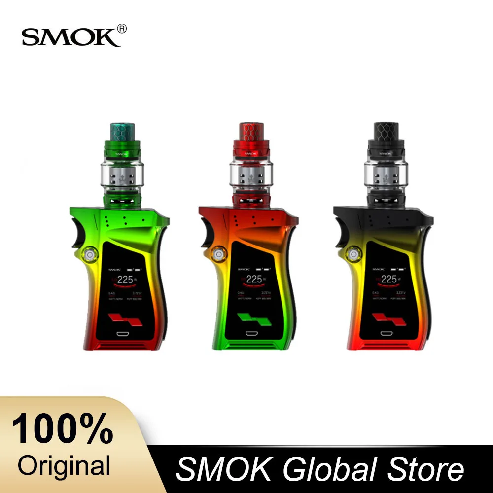 

Original Smok Mag Right Hand 225W Mag Box Mod 8ml Tfv12 Prince Tank Electronic Cigarette Vape SMOK Mag Kit VS SMOK Morph 219 kit