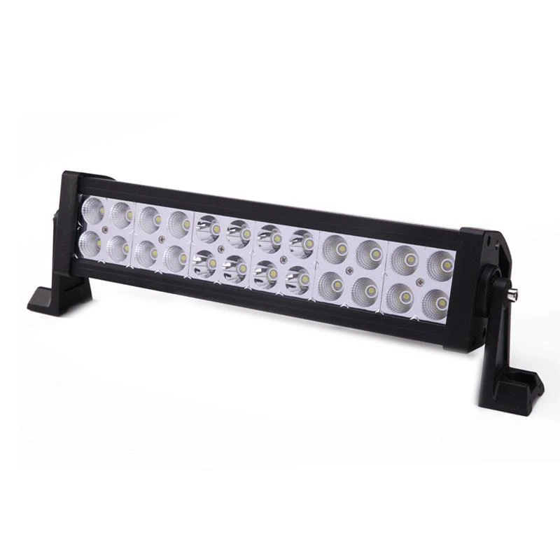 

Free shipping 72W LED Work Light Bar 24 X 3w led chip Flood Spot Beam Spotlight Offroad Light Bar Fit ATV outdoor light