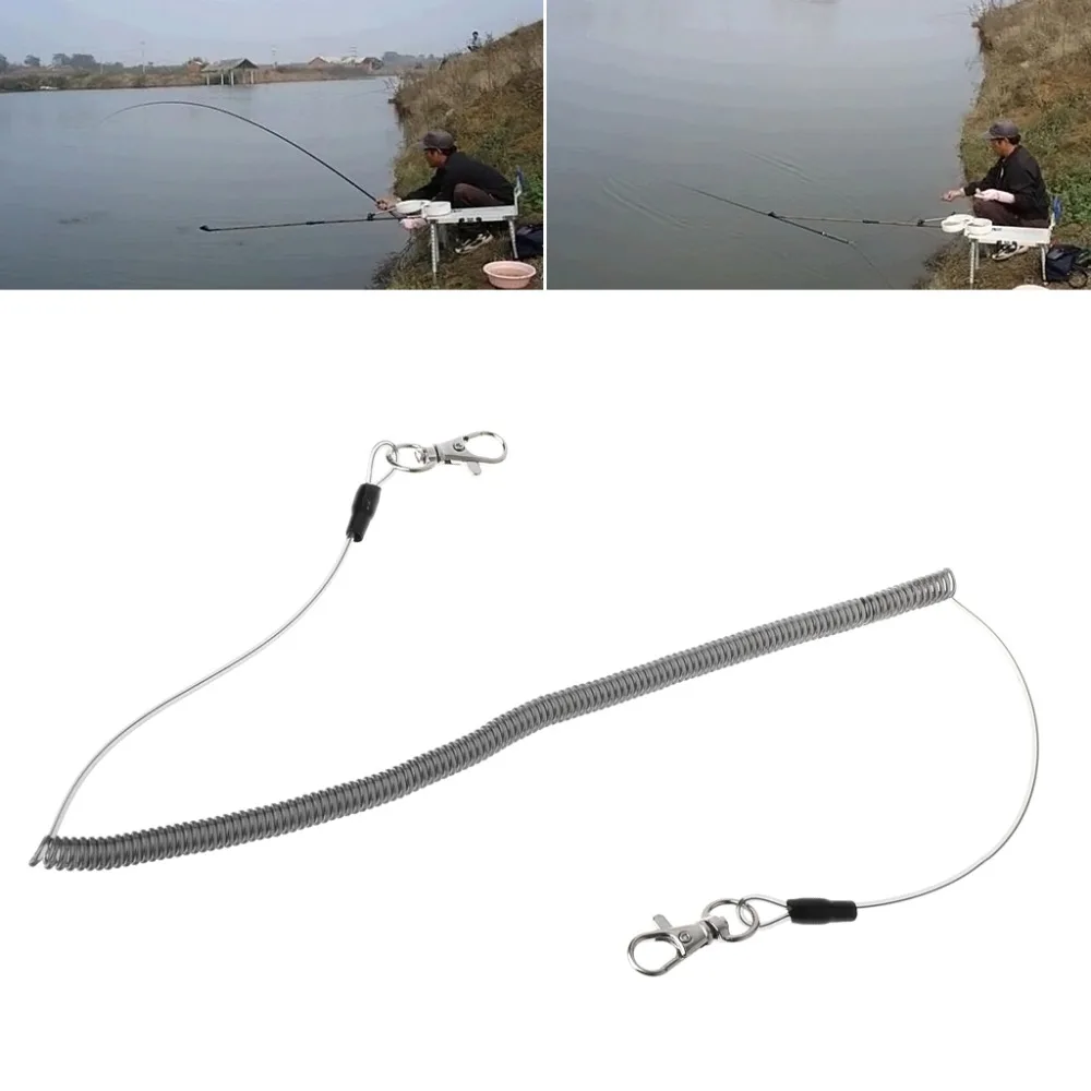 Рыболовная веревка с магнитной пряжкой из ТПУ стали, быстроразъемный шнур 3 м, аксессуар