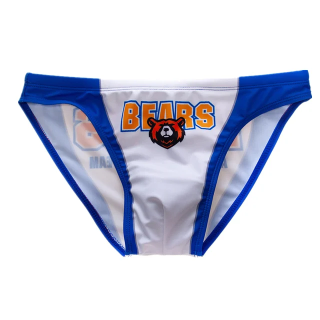 Cheap Swimming trunks men bathing suit war pool shorts low waist bikini briefs triangular sexy repellent swimwear swim shorts 