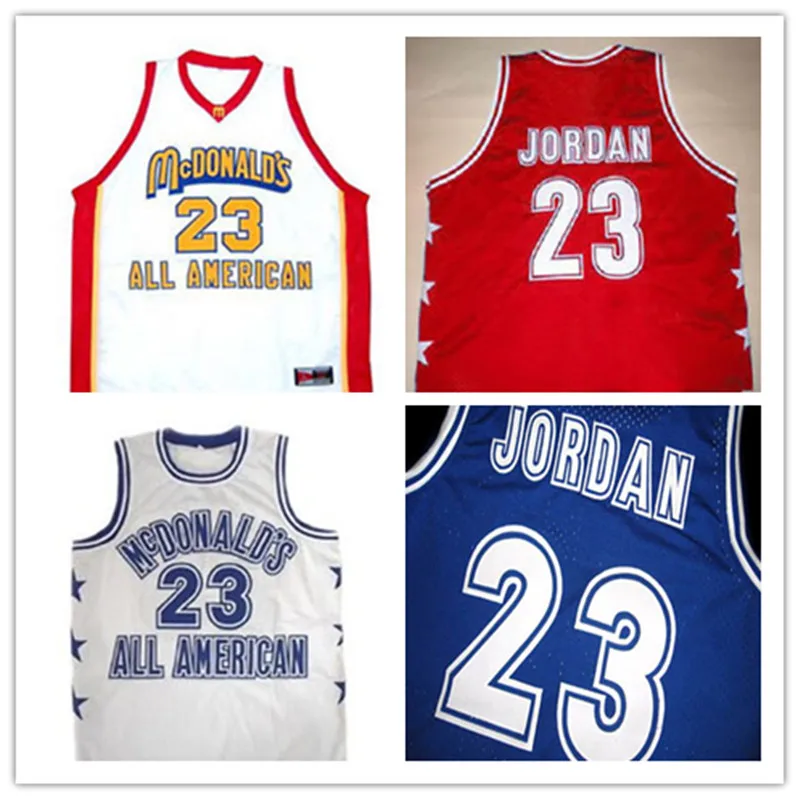 michael jordan mcdonald's all american jersey