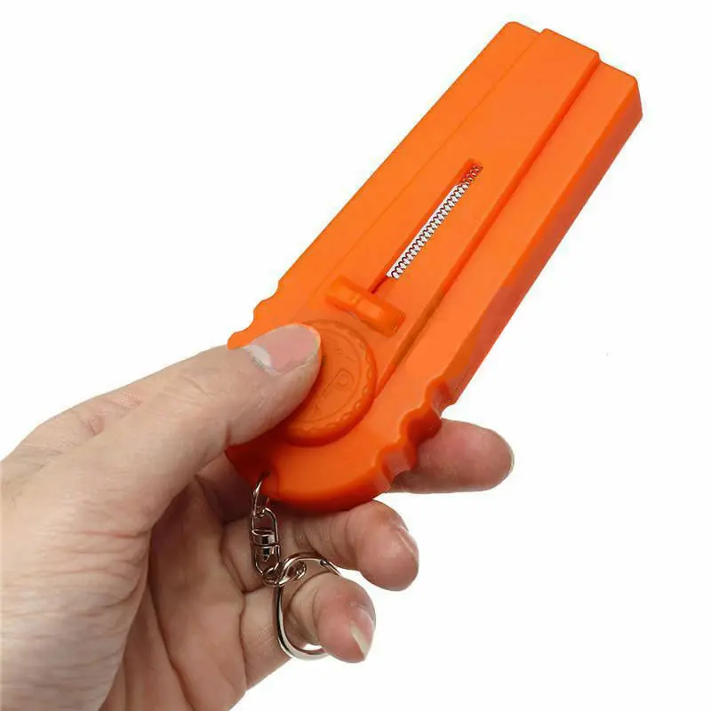 

Flying Beer Drink Bottle Opener Cap Launcher Top Shooter Gun Key Ring Gift Tool