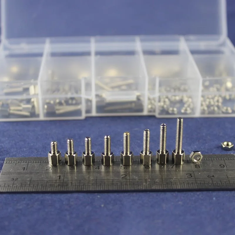 

140Pcs Kit D-Sub VGA COM RS232 DB9-15-25 Standoff / Screw / Nut CPU Cooling Fan Screws Computer PC Repair tools Case #M2.5