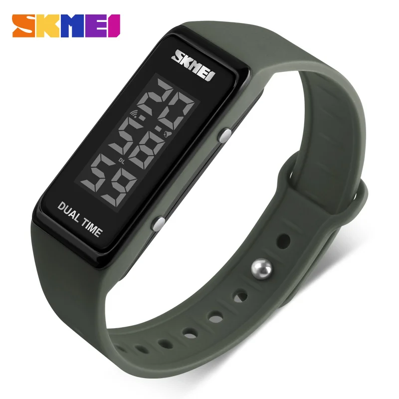 SKMEI Brand Sports Watches Men LED Electronic Digital Wristwatches Waterproof Outdoor Sport Bracelet Watch