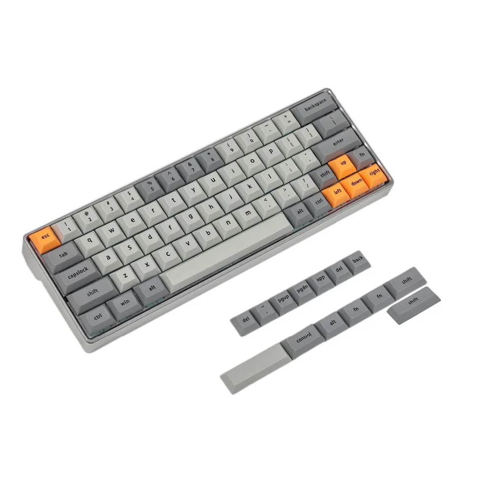 

YMDK DSA Profile Dye-Sub Thick PBT Keyset Keycap For Cherry MX Switches Minila Tada68 GK64 Mechanical Keyboard