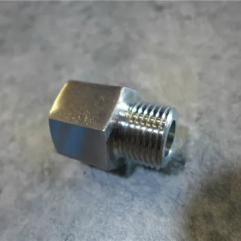 

1/4" Female BSPP(G) to 1/4" Male NPT Thread Pipe Fitting Adapter Connector US to Euro Standard Conversion Stainless Steel 304