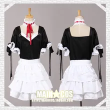 Neo genesis evangelion eva asuka langley soryu cosplay lolita dress traje gótico cos criada vestidos de fiesta de disfraces para halloween