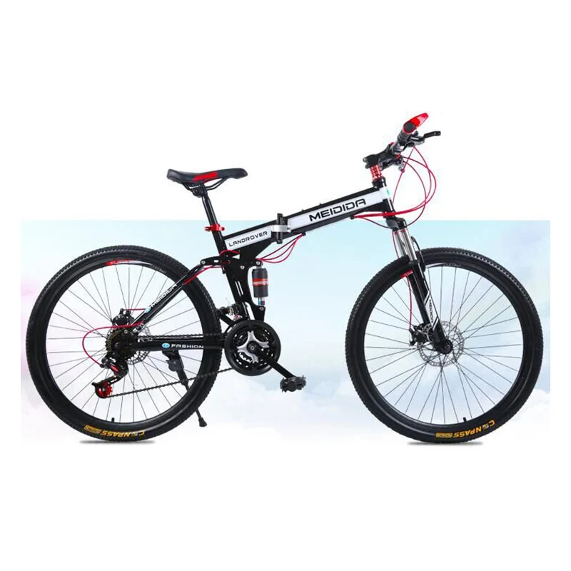 Sale High carbon steel material 26 inch double disc brake bicycle folding bicycle men and women adult cross country mountain bike 0 Sale High carbon steel material 26 inch double disc brake bicycle folding bicycle men and women adult cross country mountain bike 0
