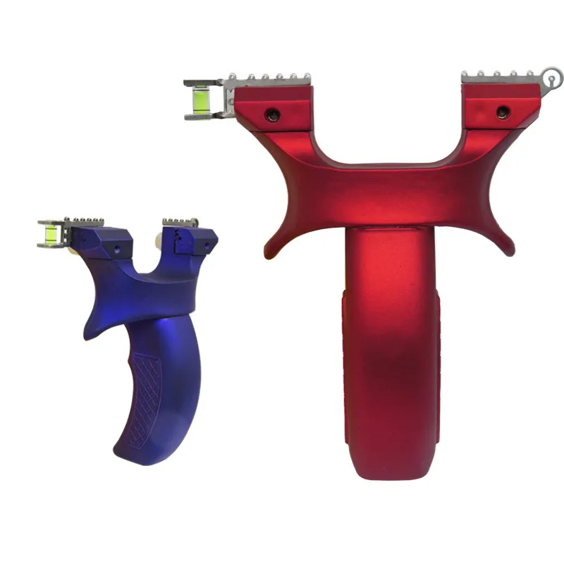 

Hardened Resin Spring Fast Pressure five Fiber Slingshot with 1 pcs Rubber Band for Newcomer Outdoor Sports Hunting