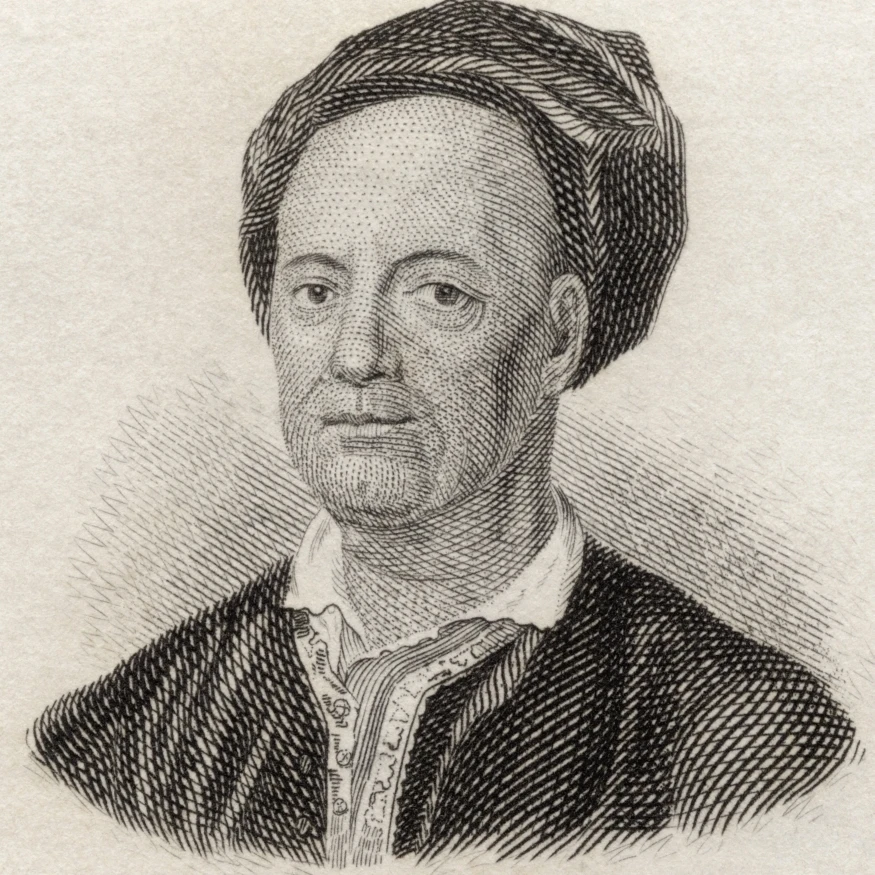 William Cave 1637 To 1713 English Divine Historian And Author From Crabbes Historical Dictionary Published 1825 13 x 15