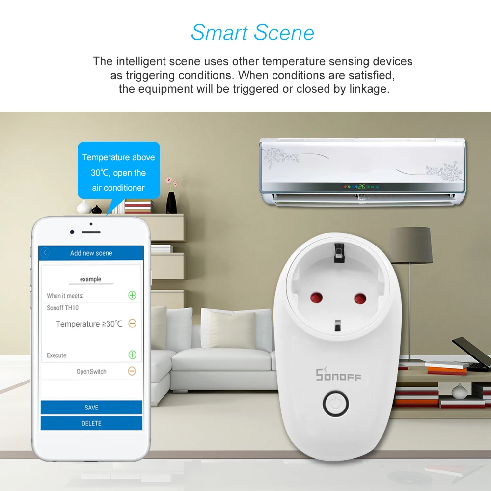 Умная розетка SONOFF S26 ITEAD с Wi Fi зарядный адаптер дистанционным управлением розетки