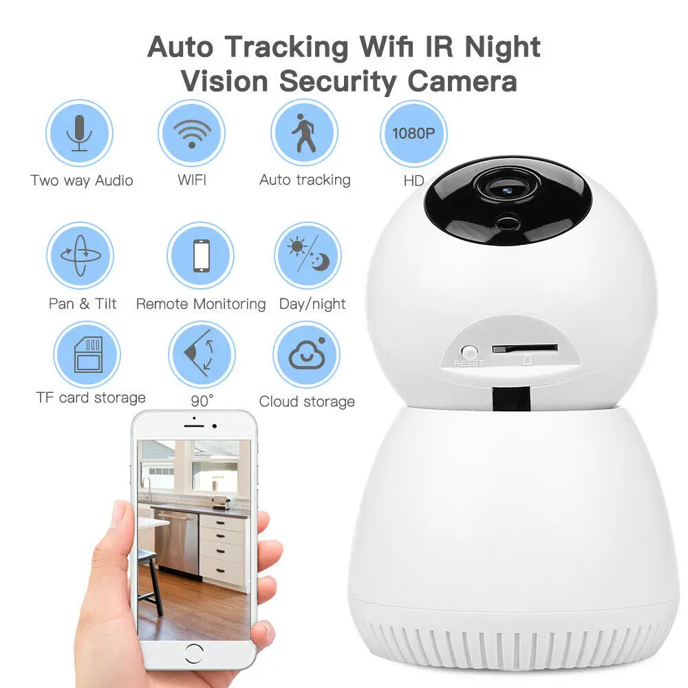 

Mini Wifi HD Wireless Security Cameras Motion Detection Home Older Care Baby Cam