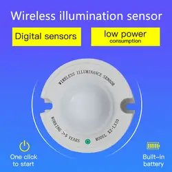 Низкая стоимость 0-200000Lux датчик интенсивности света беспроводной датчик освещенности передатчик для vinery