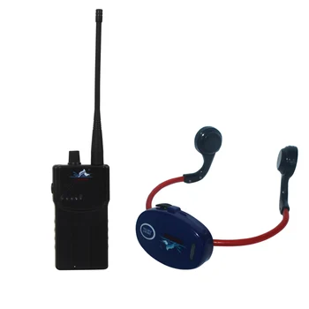 

Swimming Headphones Bone Conduction Wireless Teaching Device Transmitting System 1 Walkie Talkie + 1 Receiver Headphone+ Mic