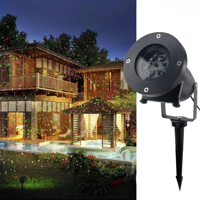 

Holiday landscape lighting Led projection lamp 12 map card snow/lawn/stage/Christmas projection