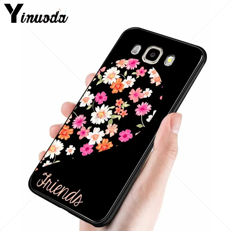 Yinuoda BFF чехол для пары лучшие друзья девчачьи телефона Samsung Galaxy j6plus j7 prime j8 j2 j4plus 2018