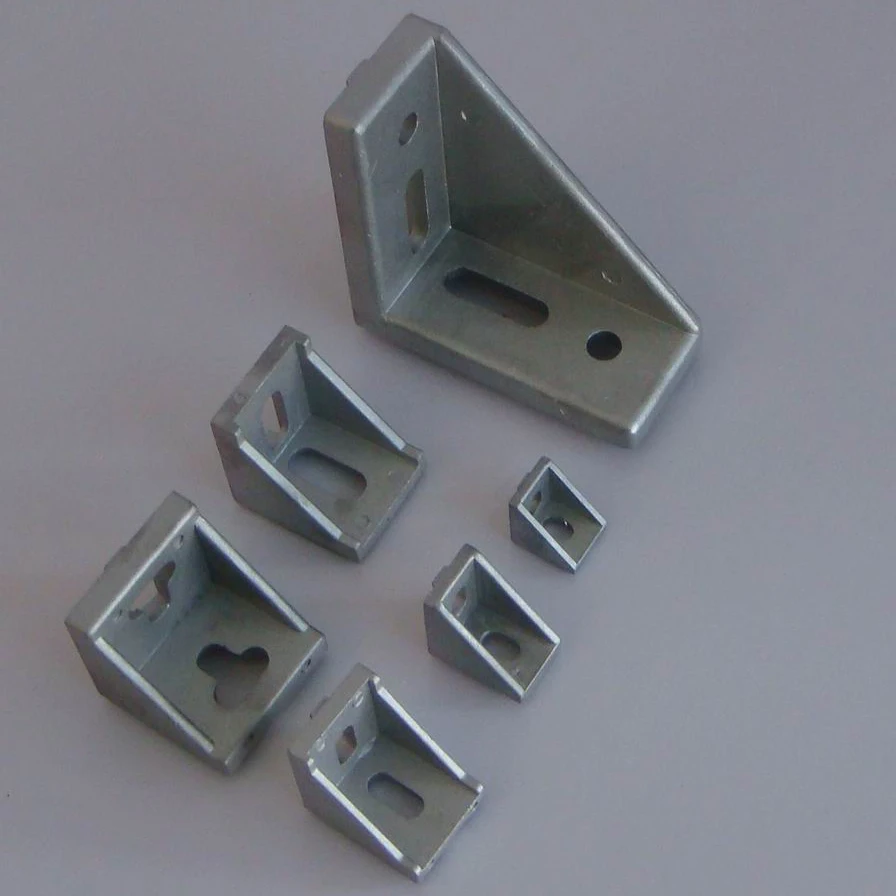 

2020 3030 4040Aluminum Corner Angle Decorative Brackets or Aluminum Profile Accessories of L Connector or bracket