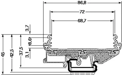 UM72-SE drawing