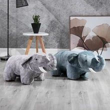 Лидер продаж стул Kruk табуреты слон для обуви дизайнерская мебель диван животное личность ткань современный табурет стул