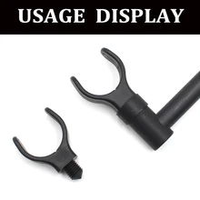 4 шт. карповая удочка для ловли карпа, держатель для удочки, держатель для рыболовных удочек, кронштейн для рыболовных головок, телескопический рыболовный инструмент, подставка, аксессуары