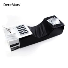 Подушка для наращивания ресниц, фланелевая подушка для ресниц, инструменты для макияжа, Прививка, подушка "ресницы", эргономичная поддержка, удлинение, изогнутый салон