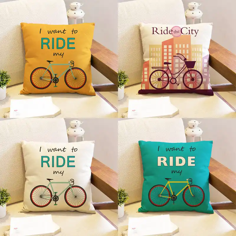 Beautyhouse Decor British London European Retro Ride Bike